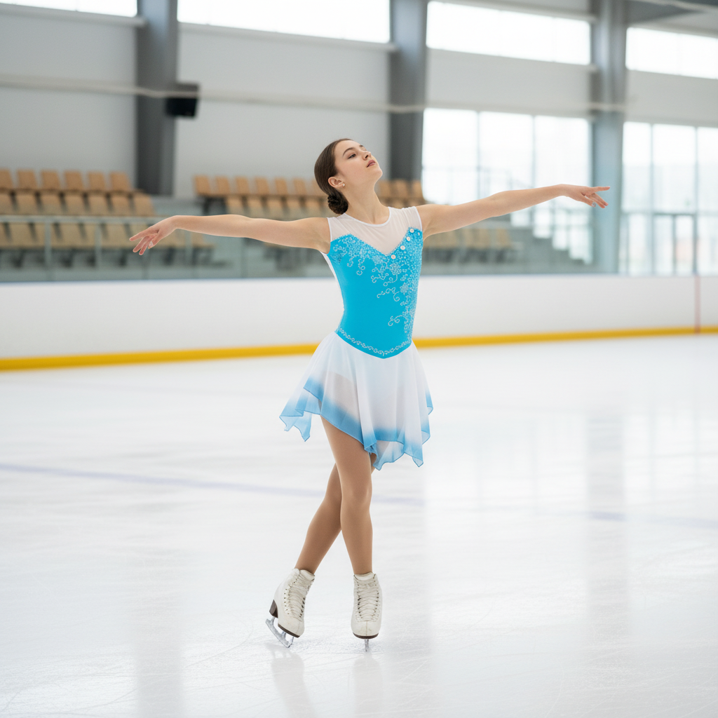 Custom Figure Skating Dress for Girls & Women Competition Performance & Test Skating Costume