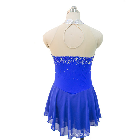Custom Figure Skating Dress for Girls and Women Kids Adult Ice Skating Performance Competition Costume 16 Colors Available