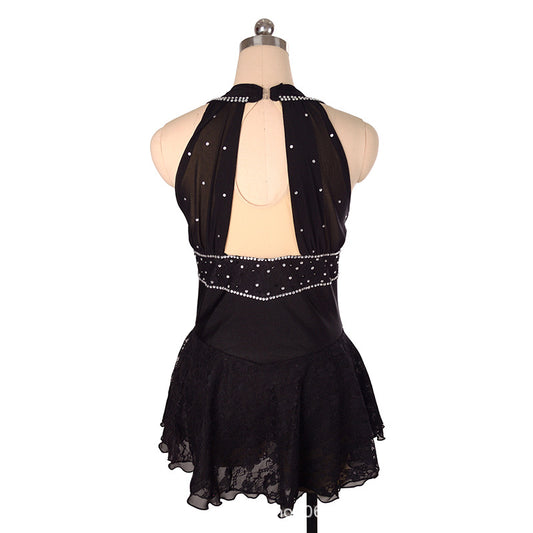 Custom Figure Skating Dress for Girls and Women Kids Adult Ice Skating Performance Costume 14 Colors Available