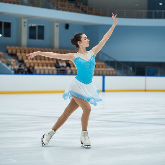 Custom Figure Skating Dress for Girls & Women Competition Performance & Test Skating Costume