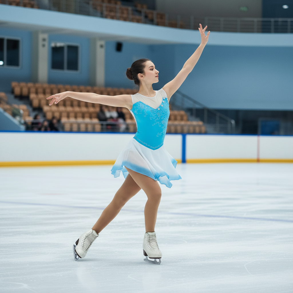 Custom Figure Skating Dress for Girls & Women Competition Performance & Test Skating Costume