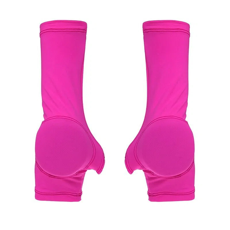 Figure Skating Hand Protection Gloves for Ice Skating Anti Fall Shock Absorbing Palm Guards