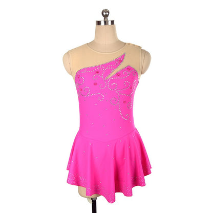Women and Girls Custom Figure Skating Dress Performance Competition Ice Skating Costume 21 Colors Available