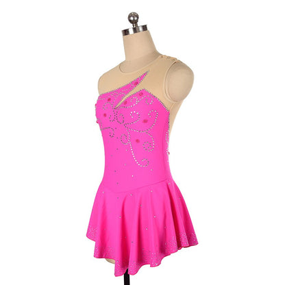 Women and Girls Custom Figure Skating Dress Performance Competition Ice Skating Costume 21 Colors Available