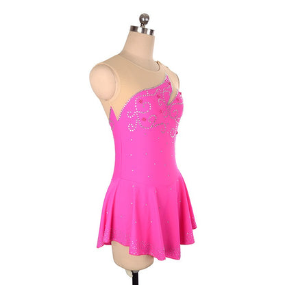 Women and Girls Custom Figure Skating Dress Performance Competition Ice Skating Costume 21 Colors Available