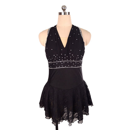 Custom Figure Skating Dress for Girls and Women Kids Adult Ice Skating Performance Costume 14 Colors Available