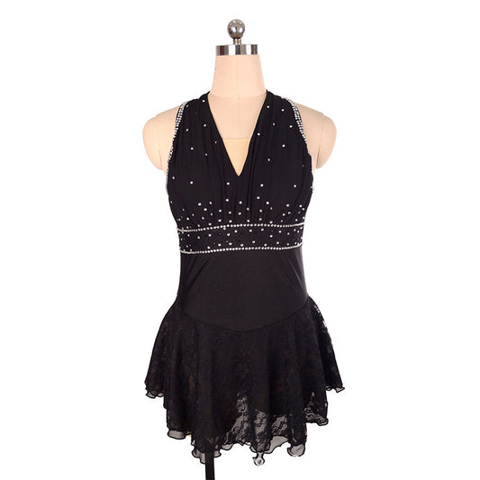 Custom Figure Skating Dress for Girls and Women Kids Adult Ice Skating Performance Costume 14 Colors Available