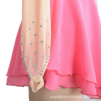 Women's Girls' Custom Figure Skating Dress Performance Ice Skating Competition Outfit 16 Colors Available