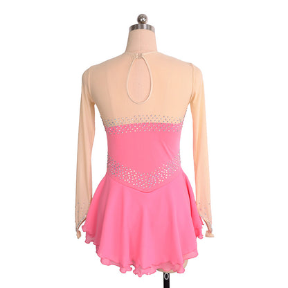 Women's Girls' Custom Figure Skating Dress Performance Ice Skating Competition Outfit 16 Colors Available