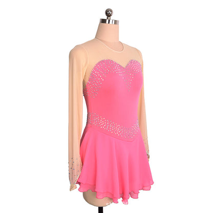 Women's Girls' Custom Figure Skating Dress Performance Ice Skating Competition Outfit 16 Colors Available