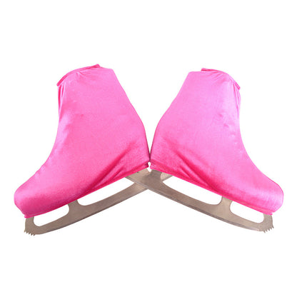 Elastic Velvet Figure Skating Boot Covers for Men Women Children Roller SkateStyle Professional